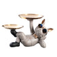 Cute French Bulldog Resin Figurine for Table Decor