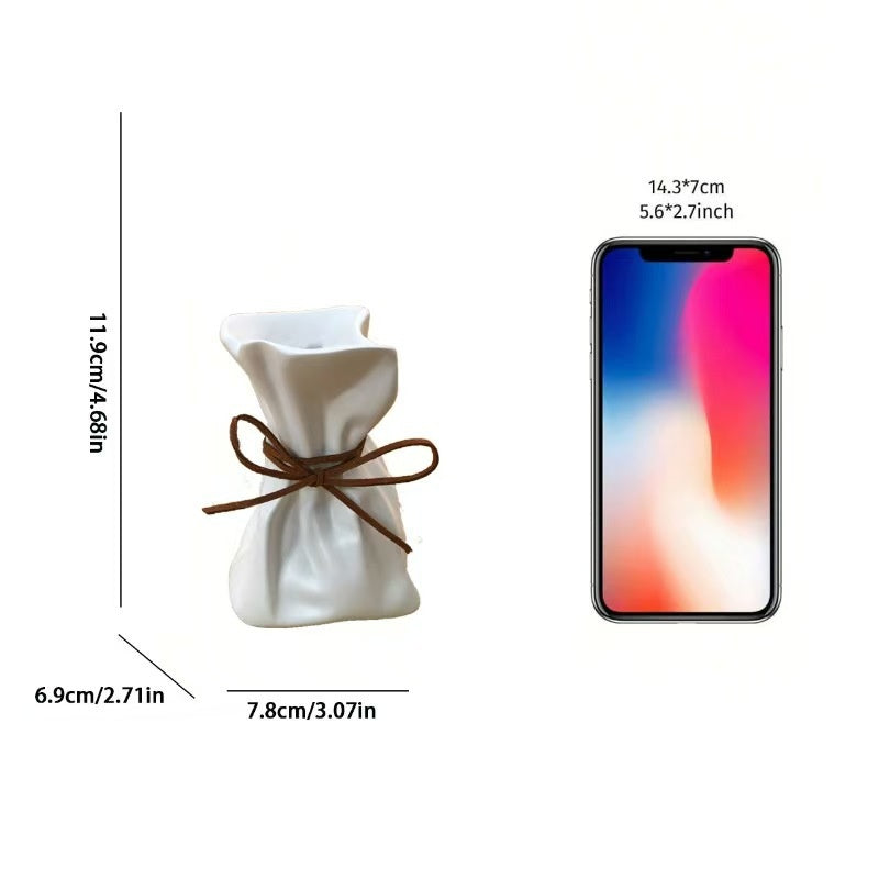 Elegant Resin Vase for Living Room and Dining