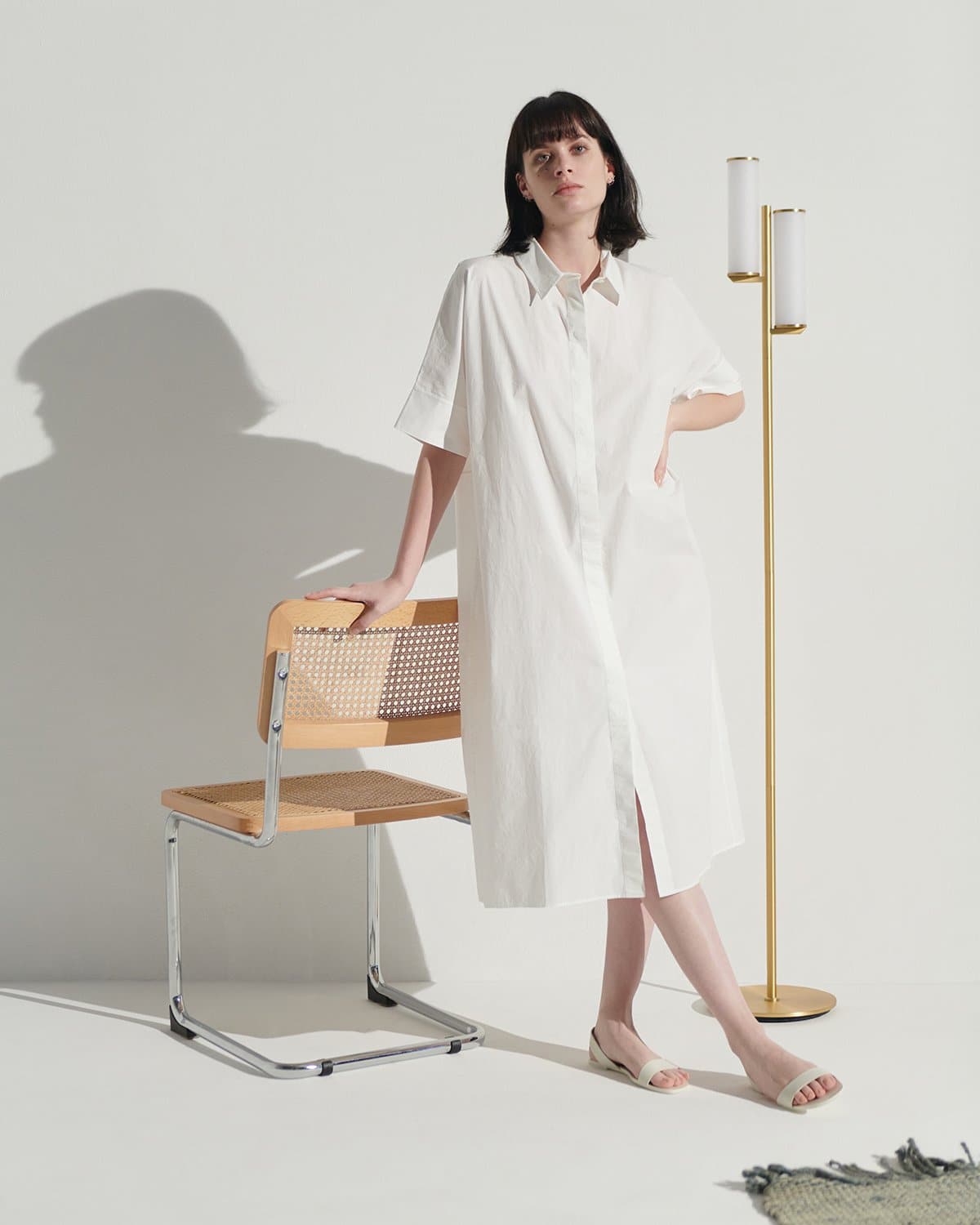 Gemini Modern Floor Lamp for Home Interior Lighting