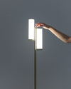 Gemini Modern Floor Lamp for Home Interior Lighting