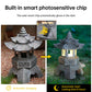 Solar Powered Zen Pagoda Lanterns and Garden Statues