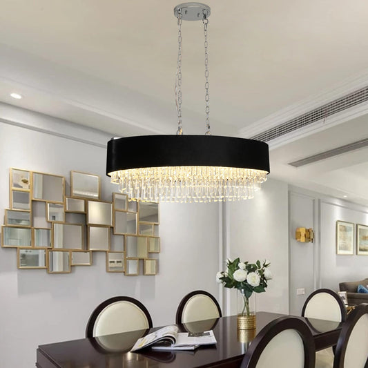 Modern Crystal Chandelier for Luxury Living Room Decor