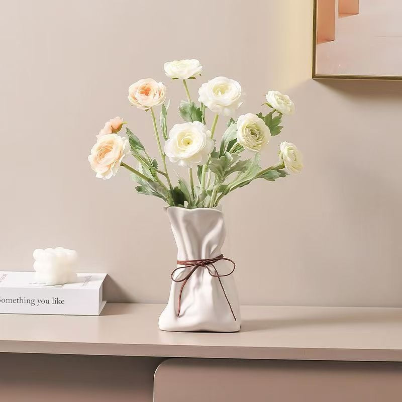 Elegant Resin Vase for Living Room and Dining