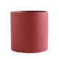 Nordic Colorful Ceramic Cylindrical Planter with Drainage Tray