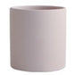 Nordic Colorful Ceramic Cylindrical Planter with Drainage Tray