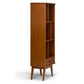 Draper Mid Century Wide Bookcase Storage Unit