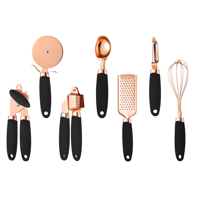 Copper Plated Kitchen Peeler Gadget Set for Home