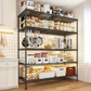 Adjustable Wire Storage Shelving Rack with Multiple Tiers