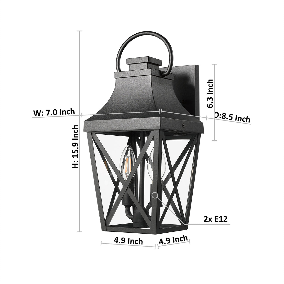 Outdoor Waterproof Wall Lights by GigaTech