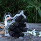 Halloween Wooden Rose Bouquet – All Black