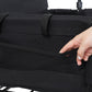 3-in-1 Convertible Folding Wagon Cart with Bench Seat & Storage