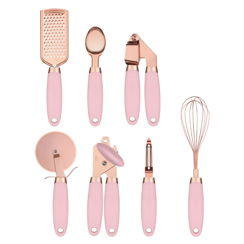 Copper Plated Kitchen Peeler Gadget Set for Home