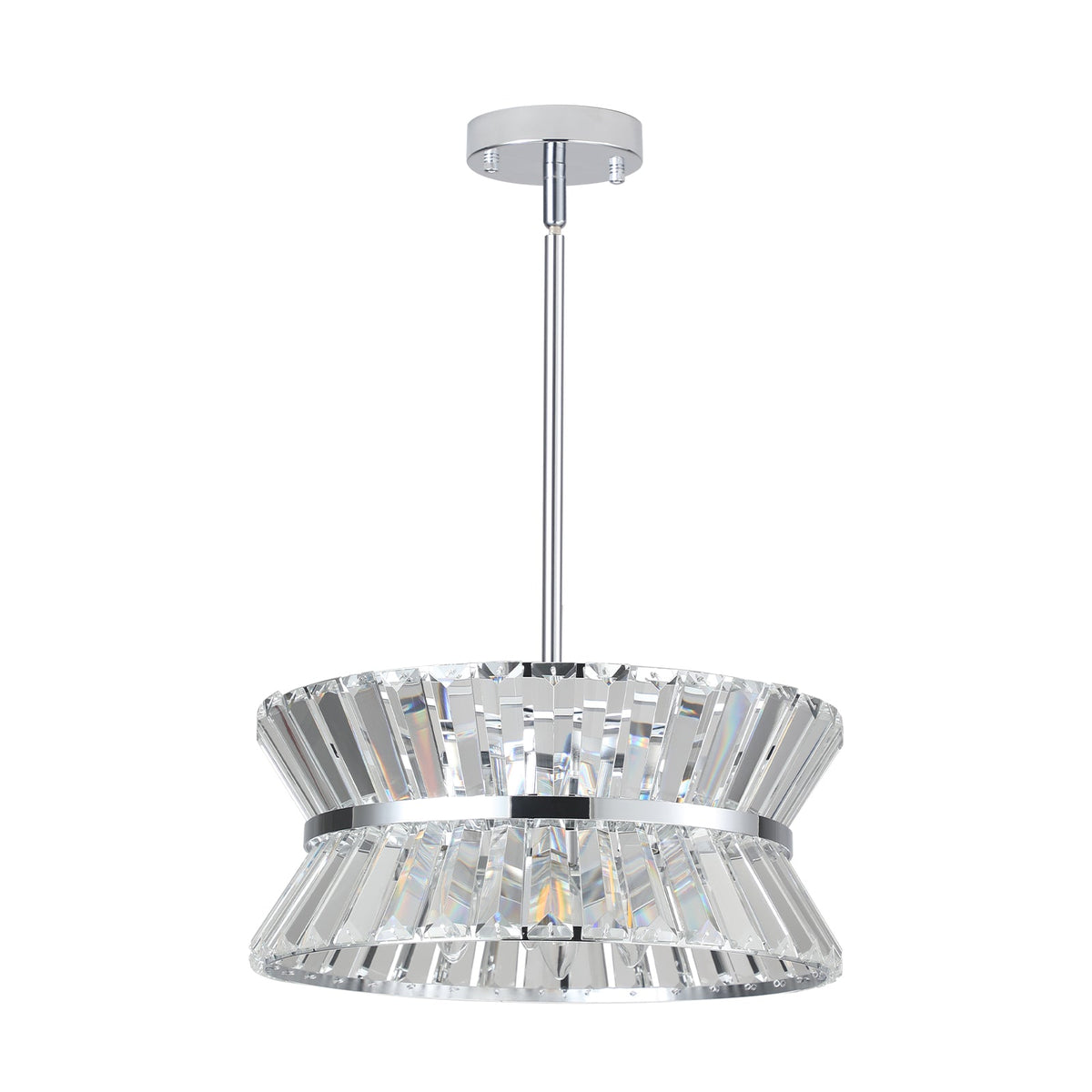 Modern Round Crystal Chandelier for Luxury Home Decor