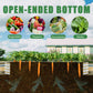 Heavy Duty Galvanized Raised Garden Bed Kit For Vegetables, Flowers & Herbs