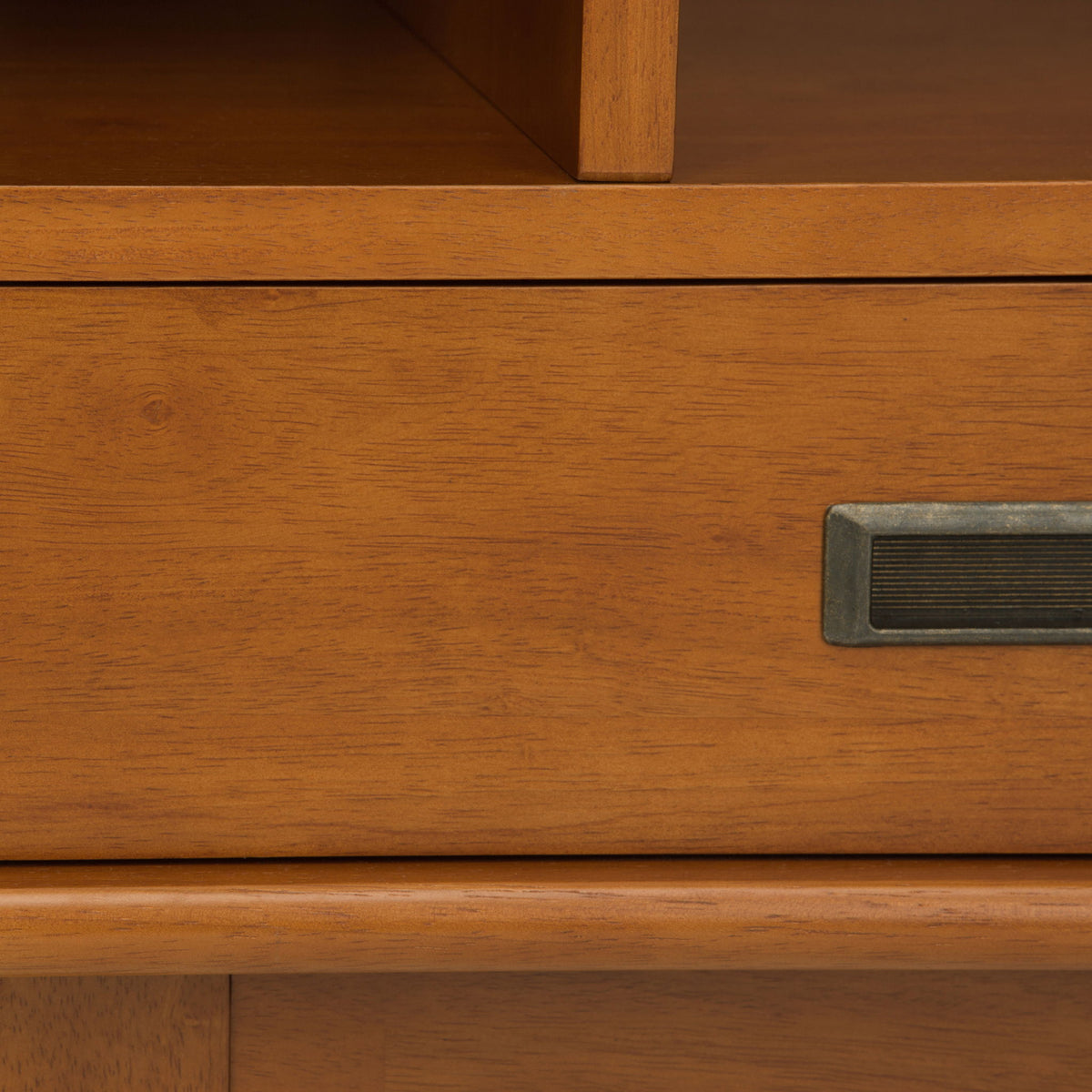 Draper Mid Century Wide Bookcase Storage Unit