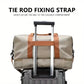 Nylon Duffel Bag for Travel – Large Capacity, Foldable, Shoe Compartment – Men & Women