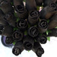 Halloween Wooden Rose Bouquet – All Black