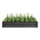 Raised Garden Bed Outdoor 6×3×1 ft Metal Raised Rectangle Planter Bed