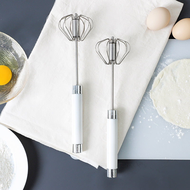 Semi Automatic Stainless Steel Hand Pressure Egg Whisk