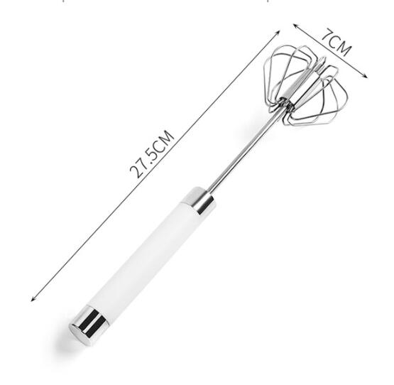 Semi Automatic Stainless Steel Hand Pressure Egg Whisk