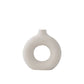 Unglazed Spotted Ceramic Vase for Modern Home Decor
