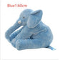 Soft Elephant Doll Pillow