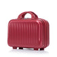 14'/20' 2 pcs ABS Spinner Wheel Luggage Set with Combination Lock and Front Opening Design