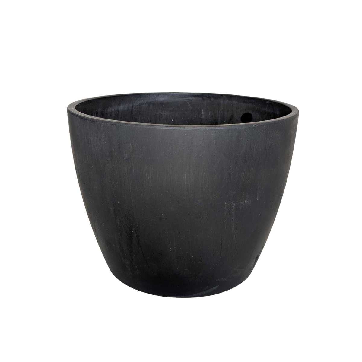Black and Terracotta Eco Pots for Plants
