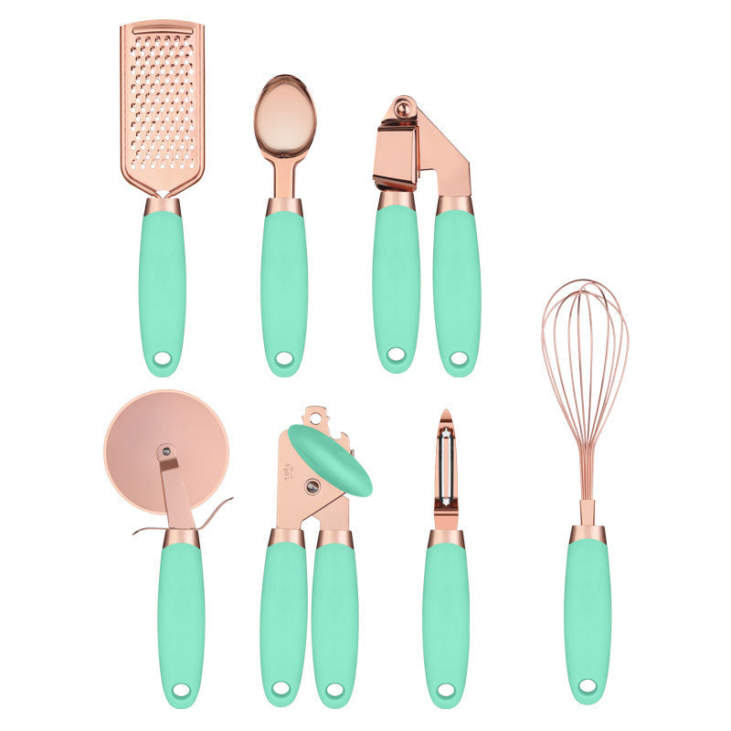 Copper Plated Kitchen Peeler Gadget Set for Home