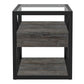 Set of 2 Modern End Tables with Drawer - Nightstands
