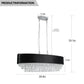 Modern Crystal Chandelier for Luxury Living Room Decor