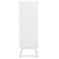 Draper Mid Century Wide Bookcase Storage Unit