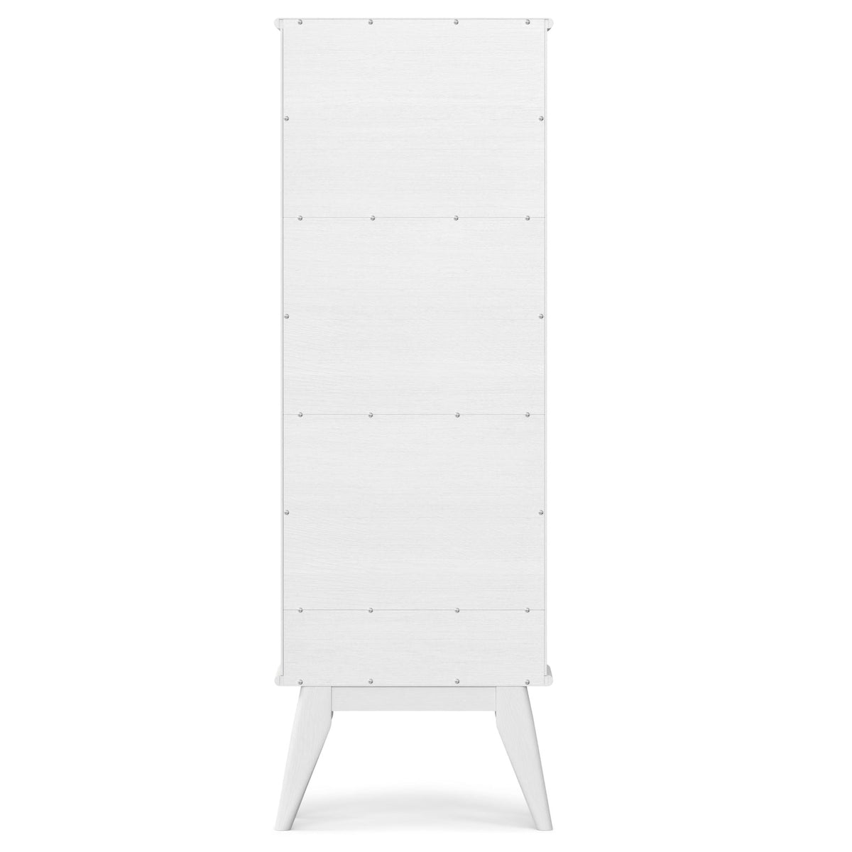 Draper Mid Century Wide Bookcase Storage Unit