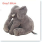 Soft Elephant Doll Pillow