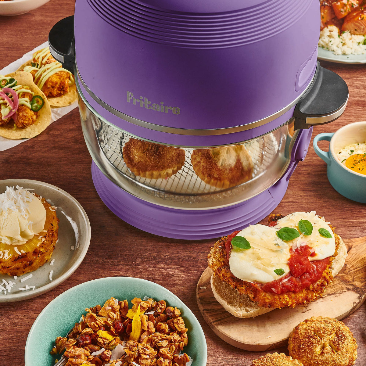 Lavender Self Cleaning Non Toxic Air Fryer
