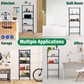 Adjustable Wire Storage Shelving Rack with Multiple Tiers