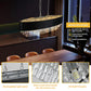 Modern Crystal Chandelier for Luxury Living Room Decor