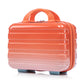 2 Pc PC Spinner Wheel Luggage Set with Gradient Color and Lock