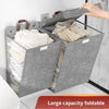 Foldable Wall Hanging Laundry Basket for Home Dorms