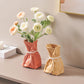 Elegant Resin Vase for Living Room and Dining