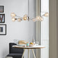 Modern 9-Light Chrome Crystal Chandelier for Home