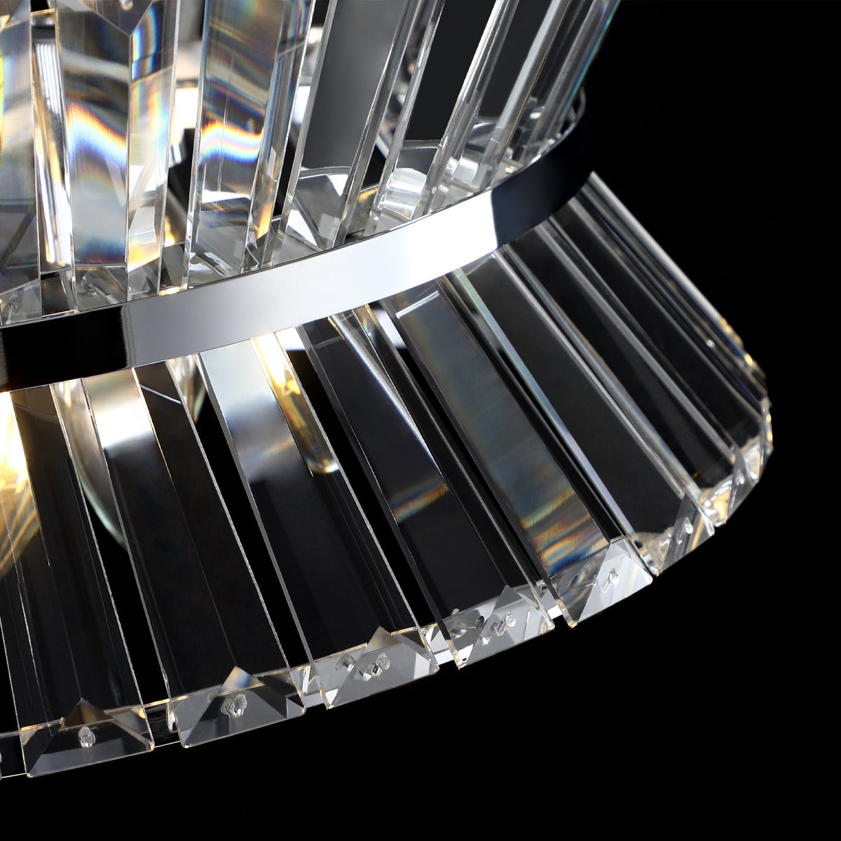 Modern Round Crystal Chandelier for Luxury Home Decor