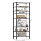 Adjustable Wire Storage Shelving Rack with Multiple Tiers