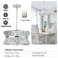 Modern Round Crystal Chandelier for Luxury Home Decor