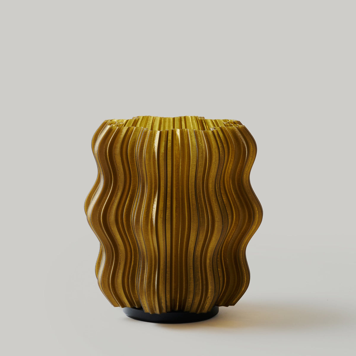Cordless Mini Wavy Lamp for Home and Office