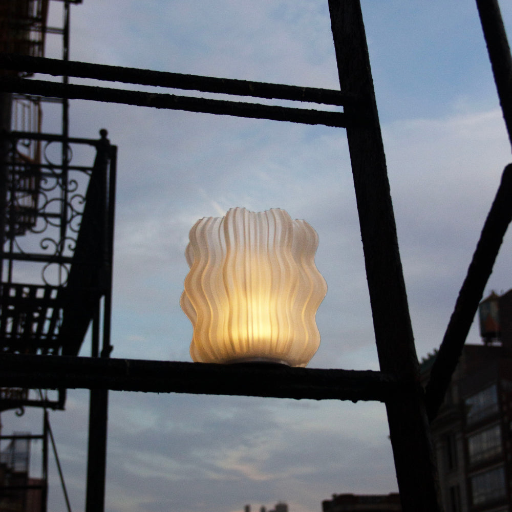 Cordless Mini Wavy Lamp for Home and Office