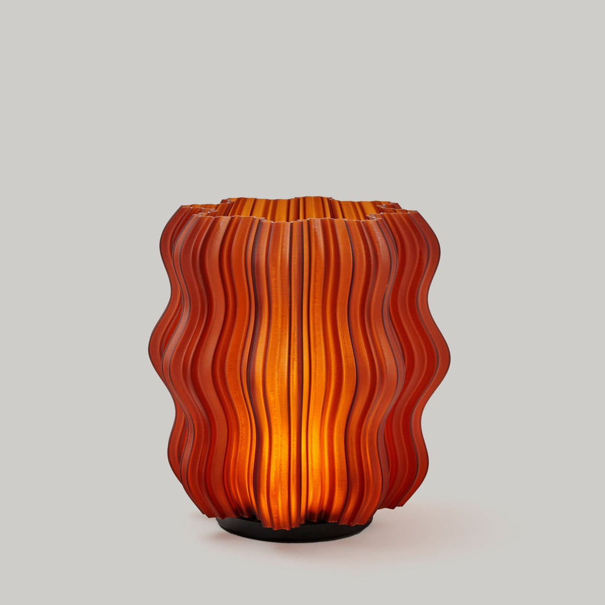 Cordless Mini Wavy Lamp for Home and Office