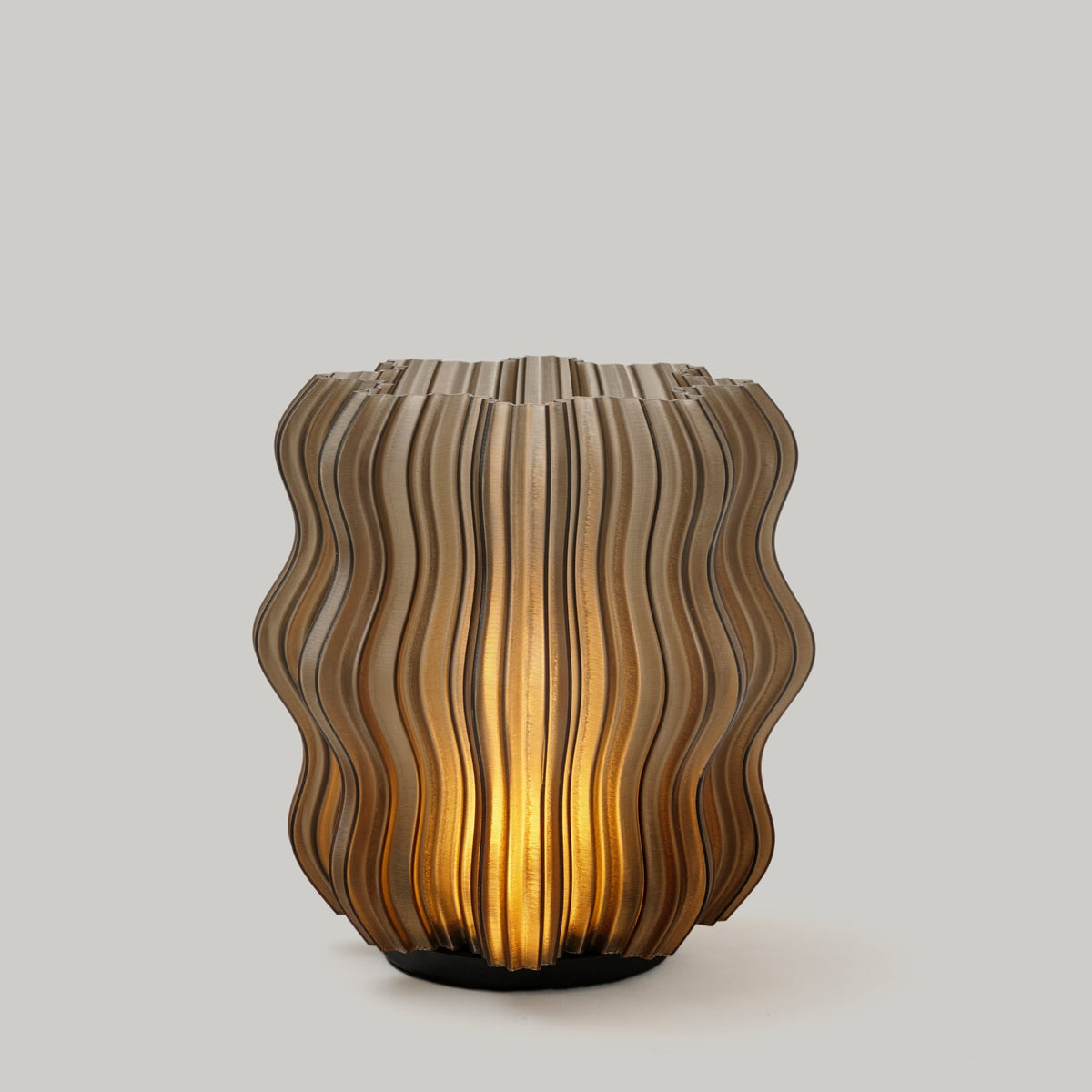 Cordless Mini Wavy Lamp for Home and Office