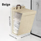 Foldable Wall Hanging Laundry Basket for Home Dorms