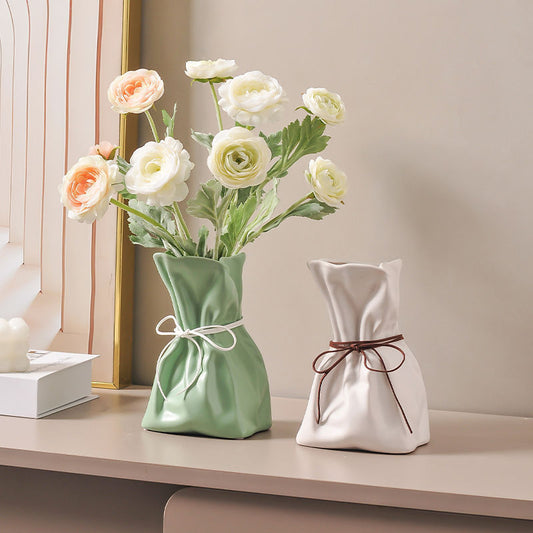 Elegant Resin Vase for Living Room and Dining